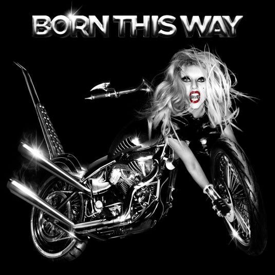 lady gaga born this way album cover back. Lady GaGa#39;s Born This Way