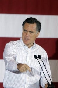 Republican presidential candidate Mitt Romney hits Michigan hard ahead ...