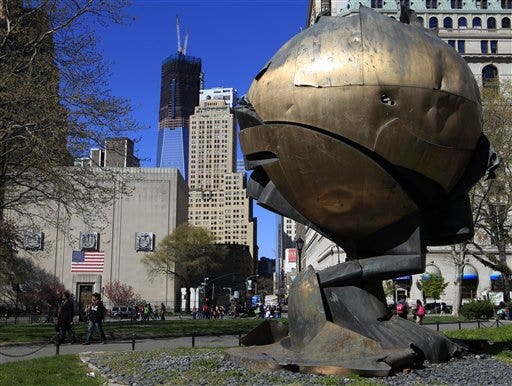 Iconic World Trade Center Sphere To Be Homeless News
