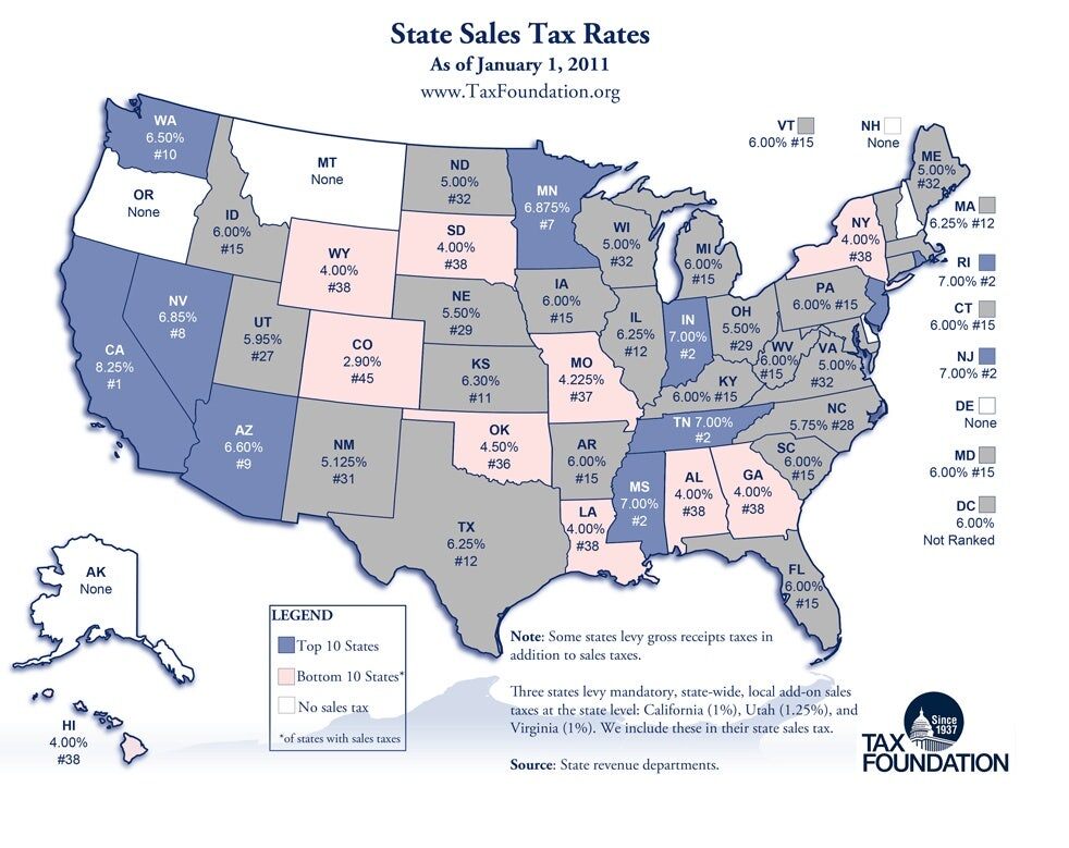 What City In Ca Has The Highest Sales Tax?