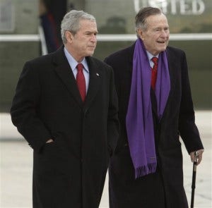 George W. Bush, George H.W. Bush