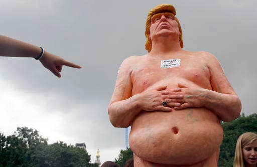 Donald Trump Naked Statue For Auction News