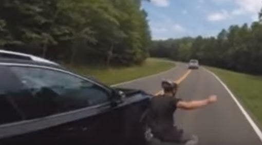 (VIDEO) Camera Captures Cyclist Getting Clipped In A Hit-And-Run ...
