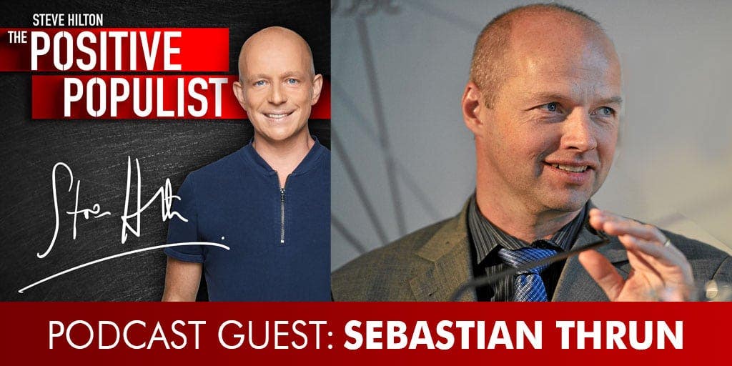 Sebastian Thrun – Making a Huge Impact | The Positive Populist